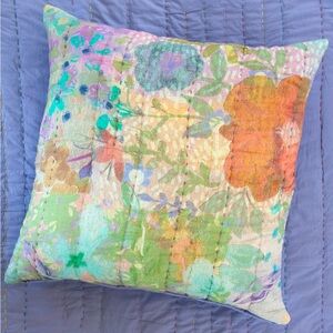 NATURAL LIFE Floral Multicolor Pillow